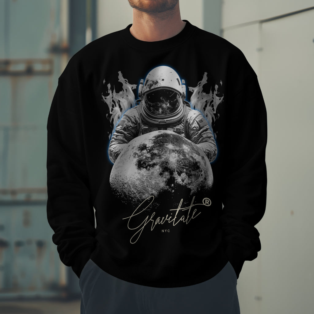 MR APOLLO THE MOON IS YOURS CREW NECK