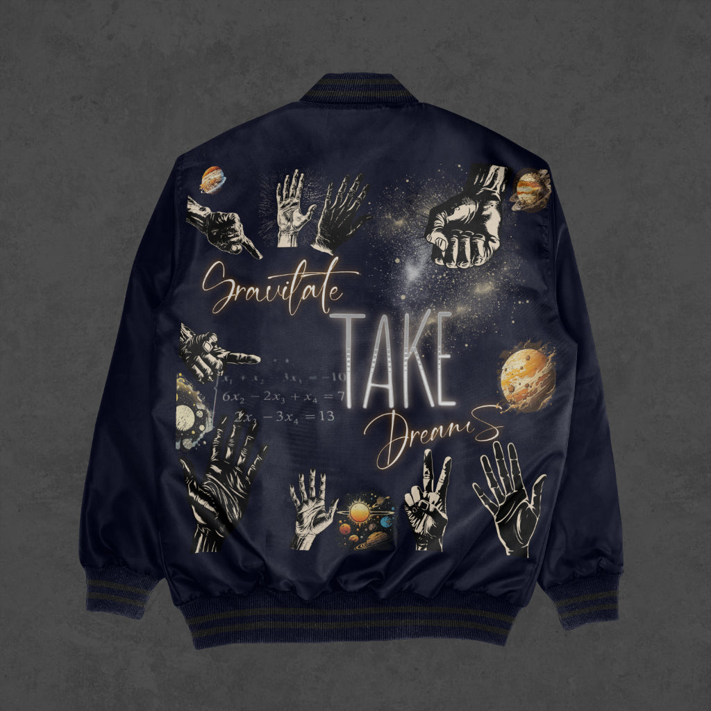 KING MIDAS TAKE DREAMS BOMBER JACKET – GRAVITATE NYC