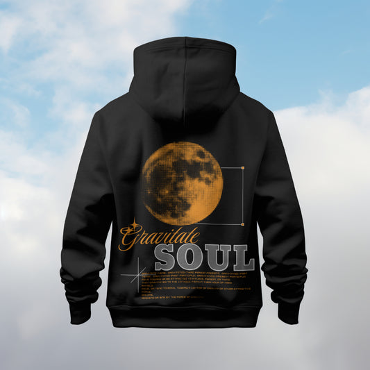 GRAVITATE SOUL ORANGE BLACK SWEAT SUITE