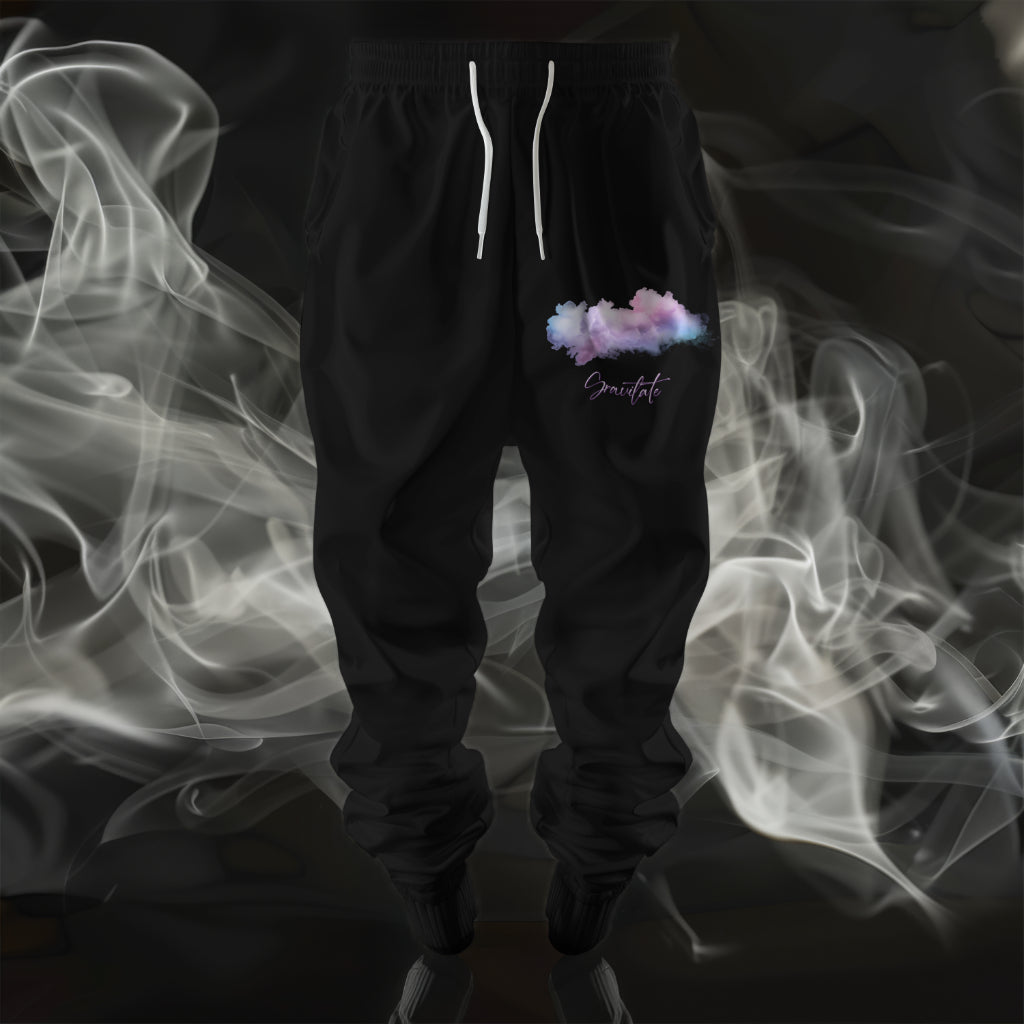 LILY PURPLE AND BLACK SWEAT SUIT