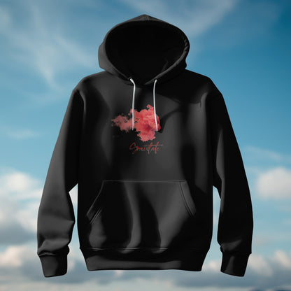 ROSE BLACK AND RED SWEAT SUIT