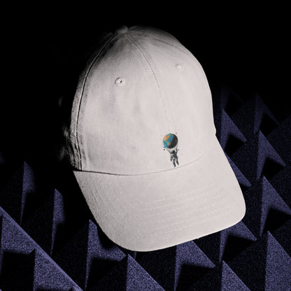 AIR HEAD DAD HAT - white